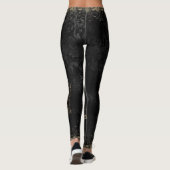 Leggings Un paon à vapeur (Dos)