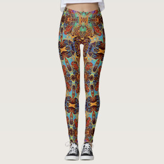 Leggings Un papillon vole entre les pattes de Neruda et de