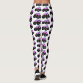Leggings Un Pink Monster Cartoon (Dos)