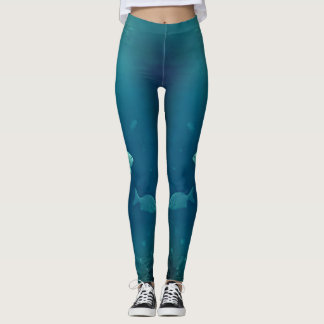 Leggings Un poisson, deux poissons