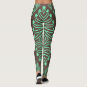 Leggings Un "Ratti_Creative_Arts" brun vert unique (Dos)