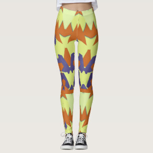 Leggings Un "Ratti_Creative_Arts" moderne sans couture mult