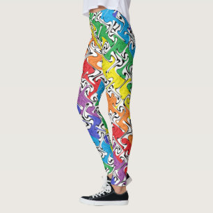 Leggings Un résumé coloré