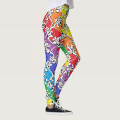 Leggings Un résumé coloré (Droite)