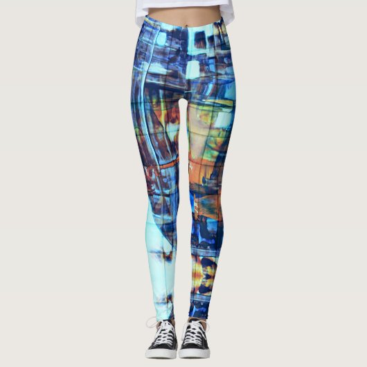 Leggings Un rêve de peintre (Devant)