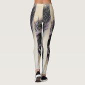 Leggings 'Un souvenir dans l'obscurité' Tableau sur un (Dos)