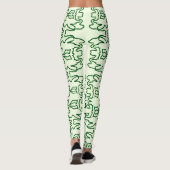 Leggings Un style vert "Ratti_Creative_Arts" Leggi (Dos)