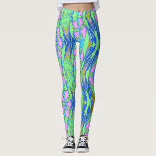Leggings Un tableau abstrait coloré "Ratti_Creative_Arts"
