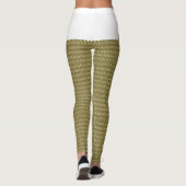 Leggings Un tapis rectangulaire avec un motif géométrique c (Dos)
