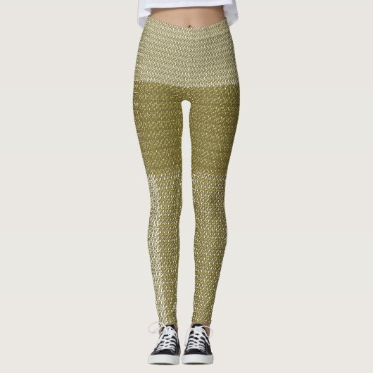 Leggings Un tapis rectangulaire avec un motif géométrique c (Devant)