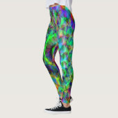 Leggings Un vaisseau spatial psychédélique........ (Gauche)