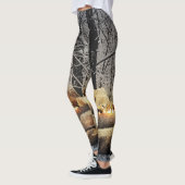 Leggings Un Yule brûlant paisible Connectez-vous dans une f (Gauche)