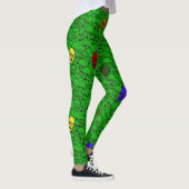 Leggings Undead Zombie Heads collage (Droite)