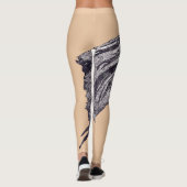 Leggings Une beauté équine (Dos)