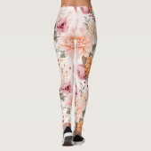 Leggings Une conception de série florale d'automne 2 (Dos)