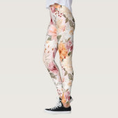 Leggings Une conception de série florale d'automne 2 (Gauche)