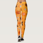 Leggings Une conception mystique horrifiée / Halloween (Dos)