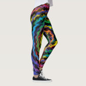 Leggings Une Détonation Colorée (Droite)