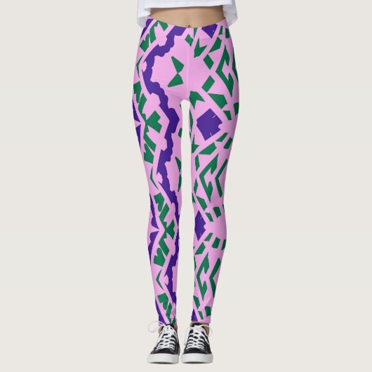 Leggings Une élégante collection abstraite "Ratti_Creative_ (Devant)