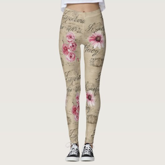 Leggings Une Ephemera Design Series 20 (Devant)