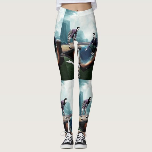 Leggings Une euphorie dangereuse (Devant)