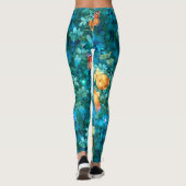 Leggings Une fée dans le jardin Série Design 11 (Dos)