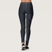 Leggings Une fleur simple (Dos)