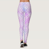 Leggings Une galaxie de sirène Série Conception 1  (Dos)