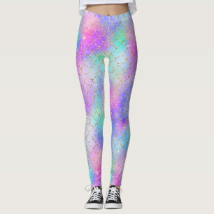 Leggings Une galaxie de sirène Série Design 10