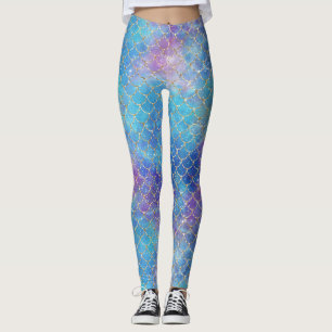 Leggings Une galaxie de sirène Série Design 9