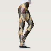 Leggings Une jambe abstraite moderne (Droite)