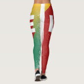 Leggings Une jambe d'amour (Dos)
