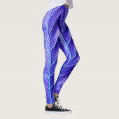 Leggings Une jambe violette vif "Ratti_Creative_Arts" (Droite)