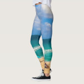 Leggings Une journée à la plage (Gauche)