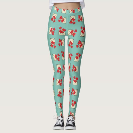 Leggings Une Lettre d'Amour (Devant)