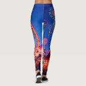 Leggings Une nuit de lumières festives (Dos)