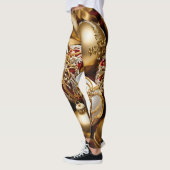 Leggings Une patte dorée (Gauche)