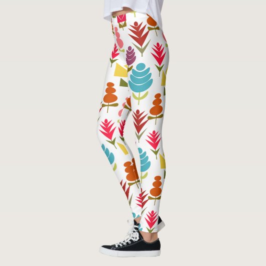 Leggings Une pléthore de fleurs (Gauche)
