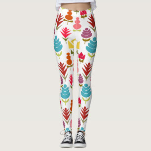 Leggings Une pléthore de fleurs