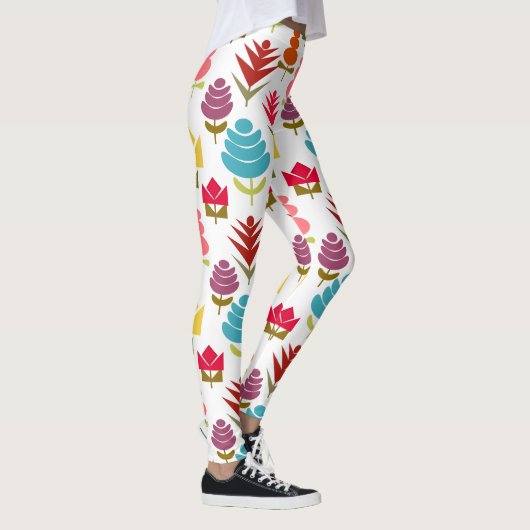 Leggings Une pléthore de fleurs (Droite)