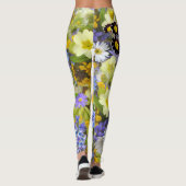 Leggings Une rafale de légendes de fleurs (Dos)