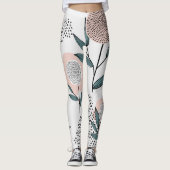 Leggings Une rose (Devant)