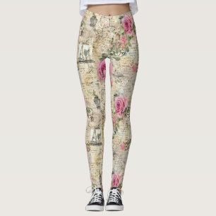 Leggings Une série de dessins éphémères français 1