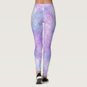 Leggings Une série de galaxies de sirènes 11 (Dos)