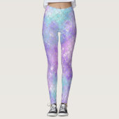 Leggings Une série de galaxies de sirènes 11 (Devant)