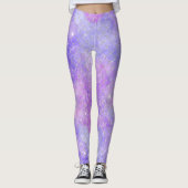 Leggings Une série de galaxies de sirènes 3 (Devant)