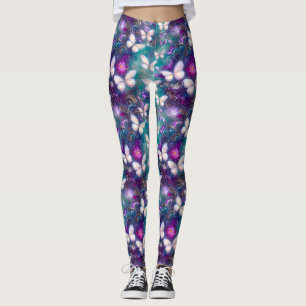 Leggings Une série mystique de papillons 1