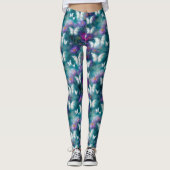 Leggings Une série mystique de papillons 9 (Devant)