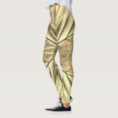 Leggings Une texture unique en bois "Ratti_Creative_Arts" (Gauche)