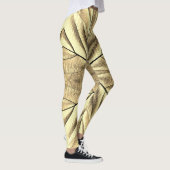 Leggings Une texture unique en bois "Ratti_Creative_Arts" (Droite)